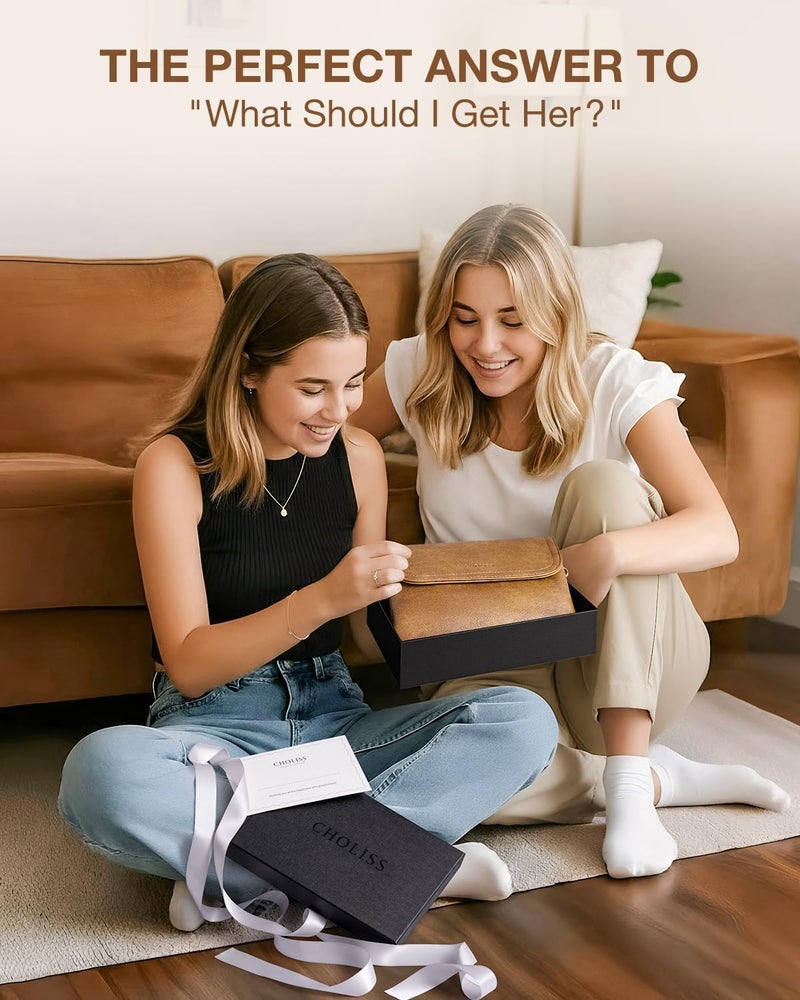 CHOLISS Small Crossbody Bags for Women, Vegan Leather Cell Phone Purse, Mini Travel Purse with Adjustable Strap Womens Gifts - Image 3